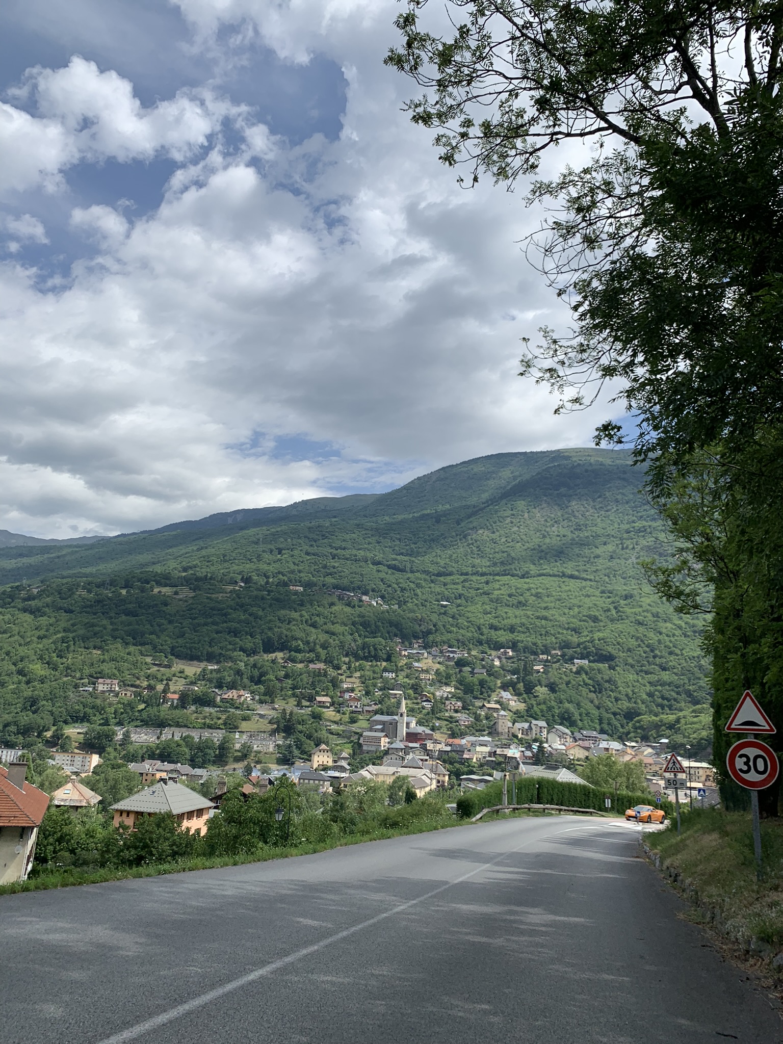 Descente du Col du télégraphe