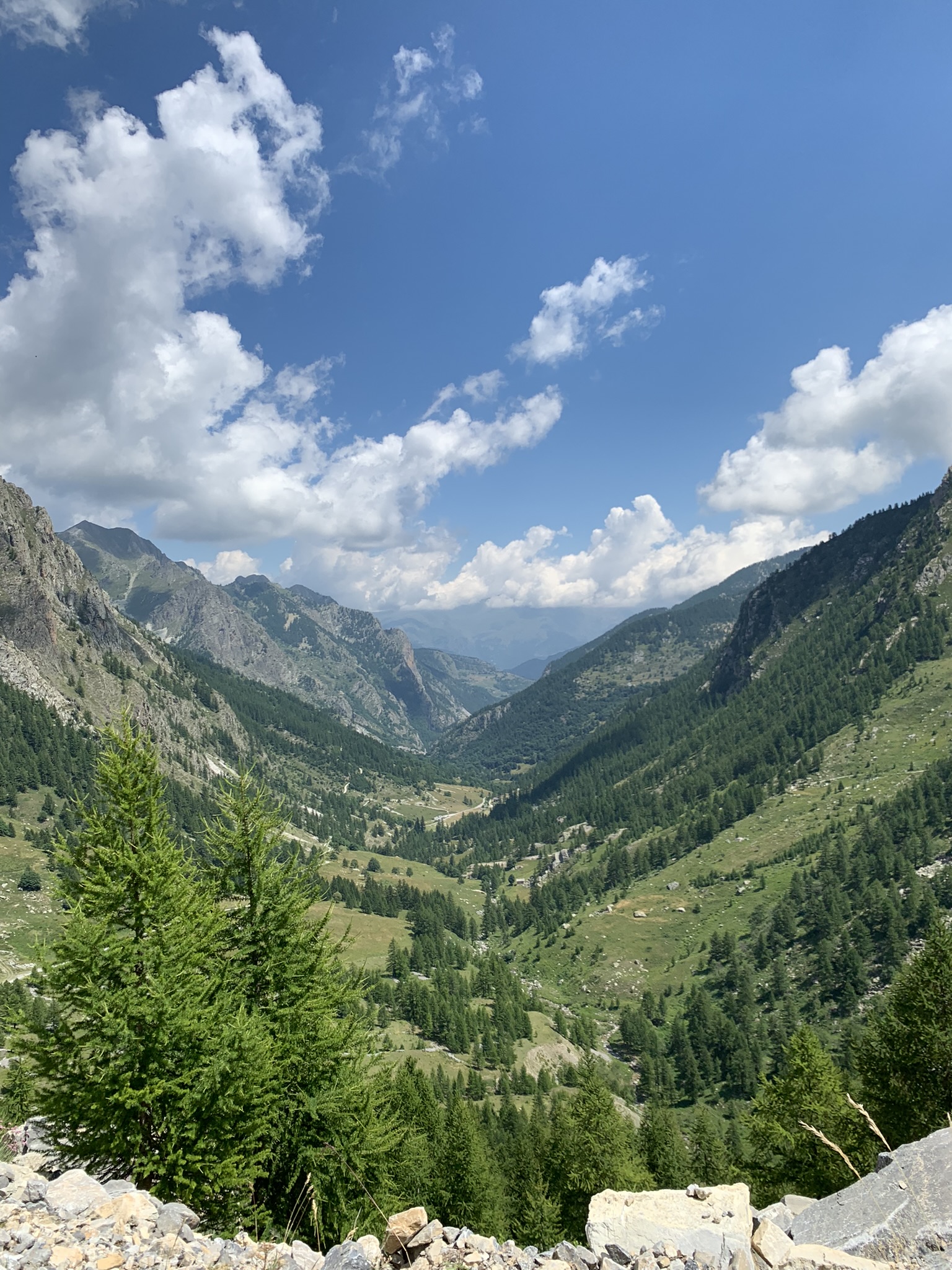 Montée du Colle del Preit