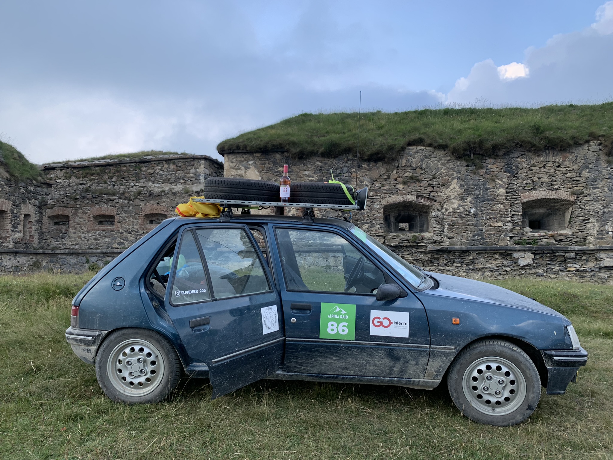 Arrivée au Forte colle Alto pour la soirée et passer la nuit