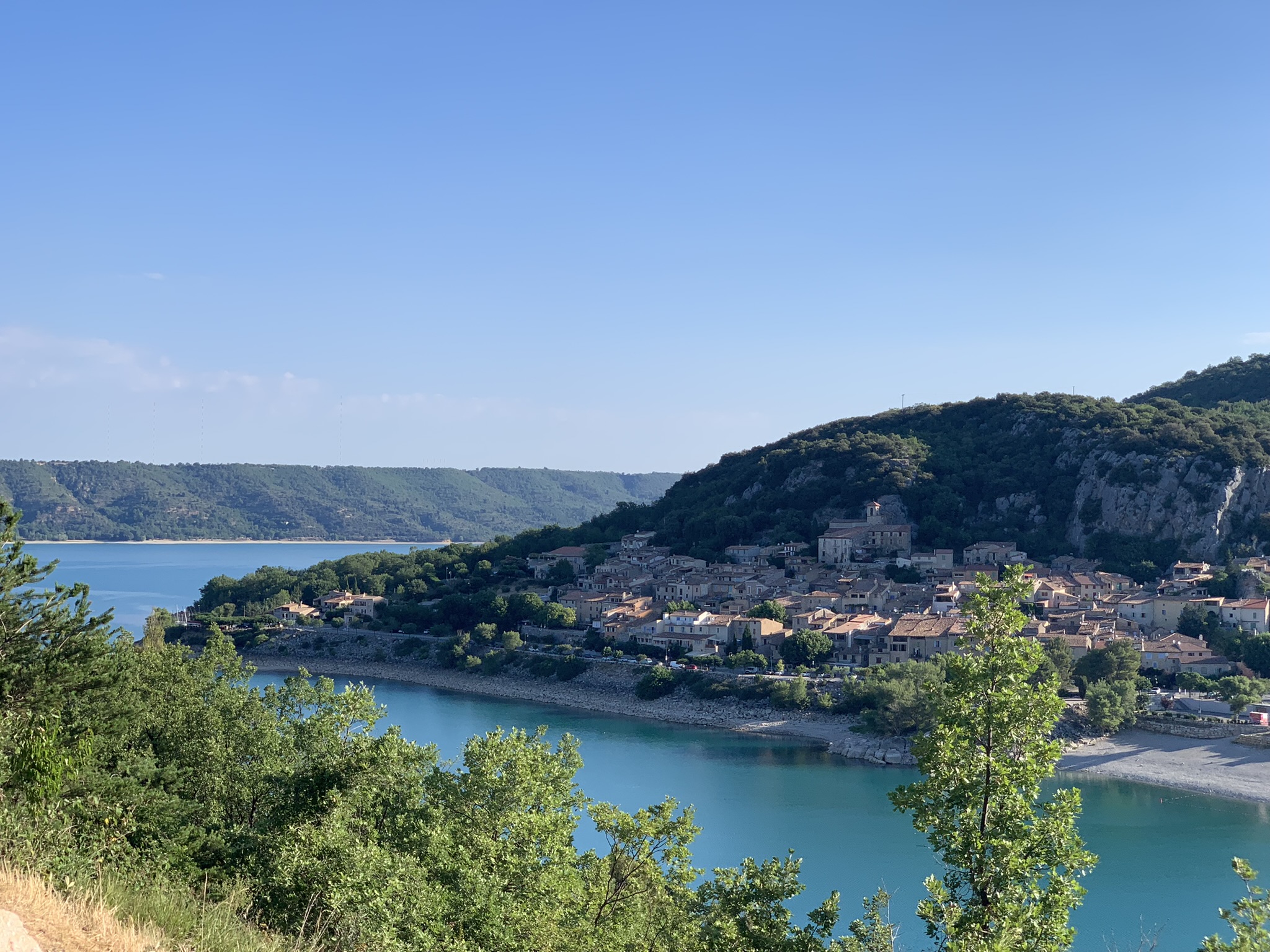 Bauduen et le lac de Sainte-Croix