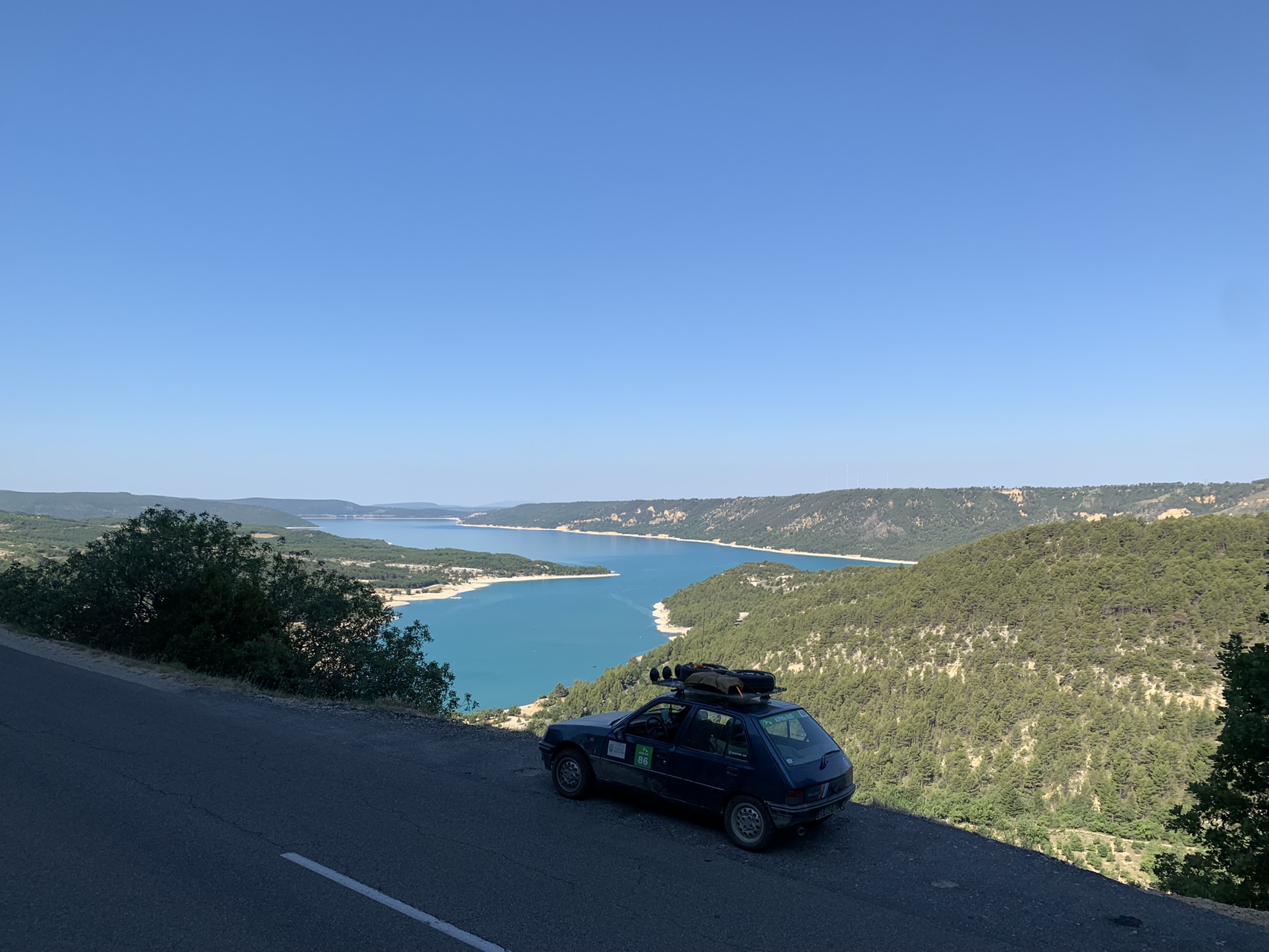 Point de vue sur le lac de Sainte-Croix 2